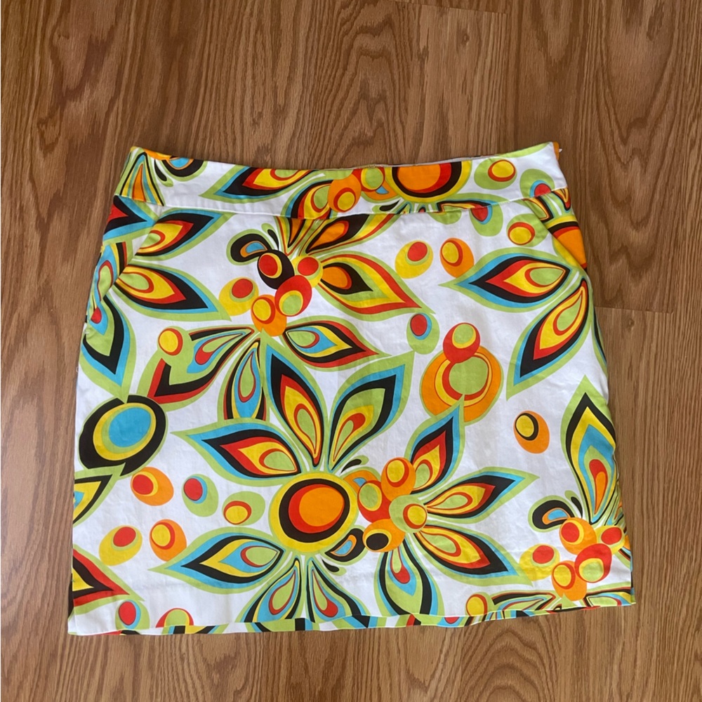 Loudmouth Skort Shagadelic White
